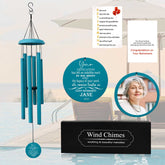 Personalized Retirement Wind Chime with Photo